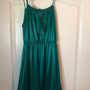 Teal dress